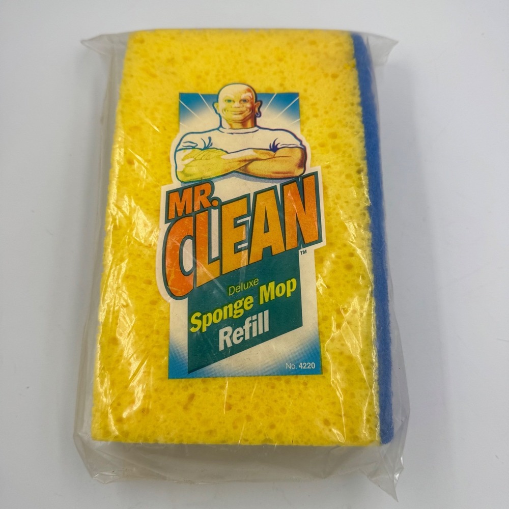 Mr. Clean Sponge Mop Refill Yellow Deluxe No. 4220
